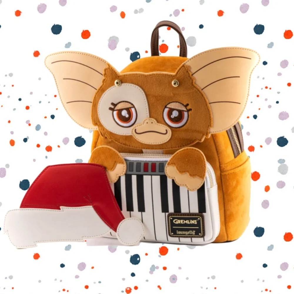 Loungefly‎ Gremlins Gizmo Holiday Cosplay Mini Backpack and Wallet